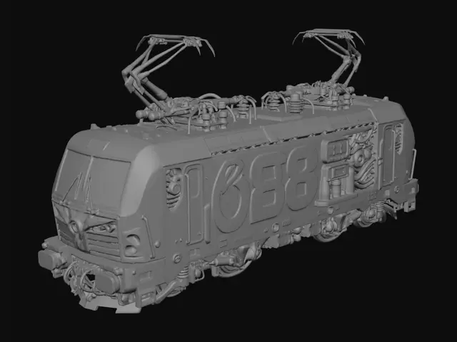 3D model for Mecha on Rails