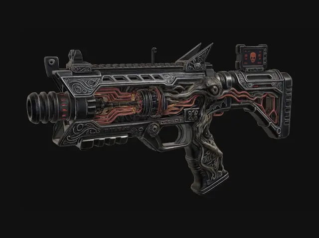 3D model for Baroque Inferno Rifle