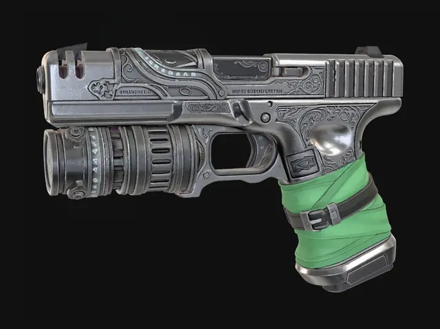 3D model for Runic Engraved Pistol