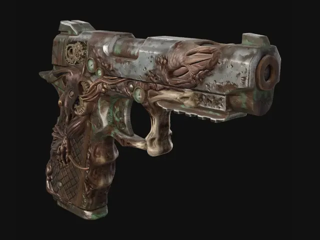 3D model for Biomechanical War Pistol