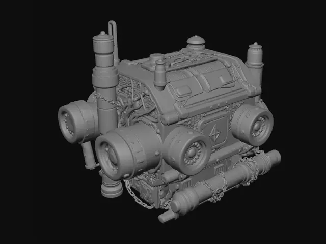 3D model for Neon Steam Engine