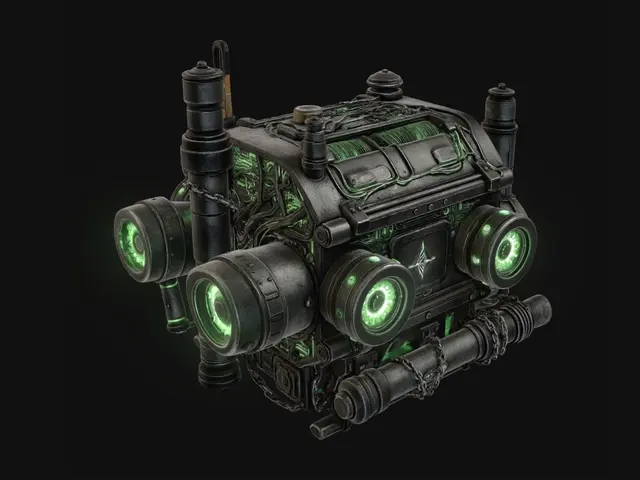 3D model for Neon Steam Engine