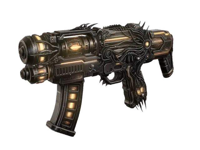 3D model for Infernal Circuit Rifle