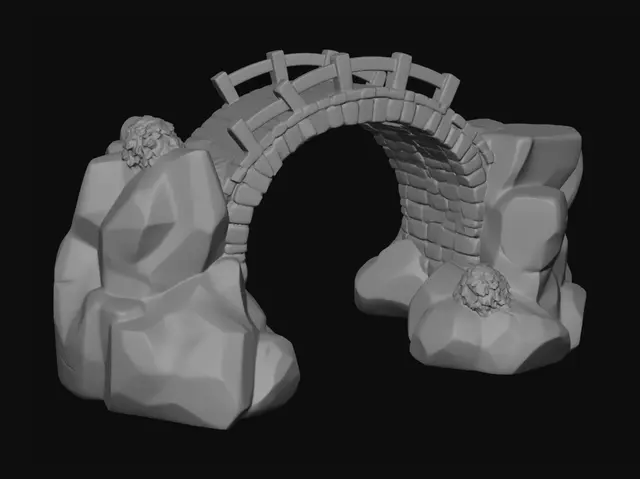 3D model for Azure Stone Arch