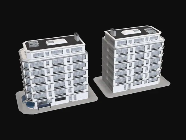 3D model for Twin Facades