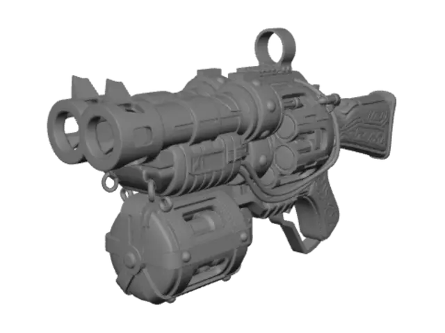 3D model for Molten Core Blaster