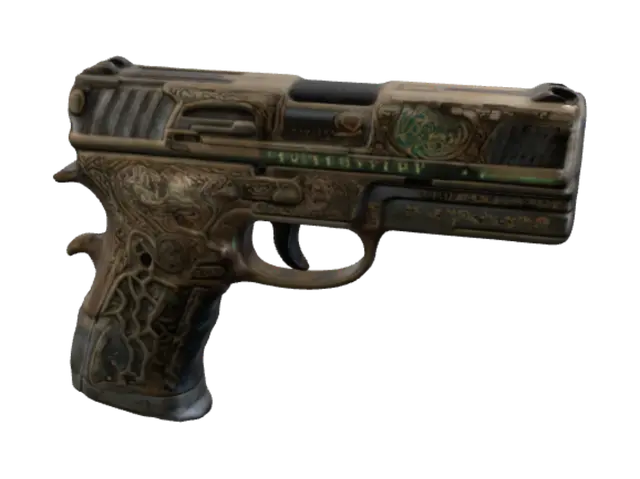 Gun_TRELLIS_5 3D model, AI generated