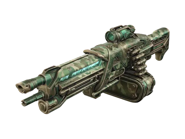 3D model for Aurora-9 Heavy Railgun