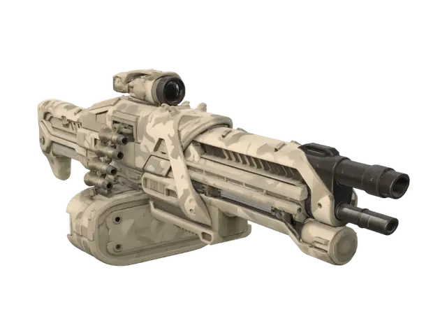3D model for Aurora-9 Heavy Railgun