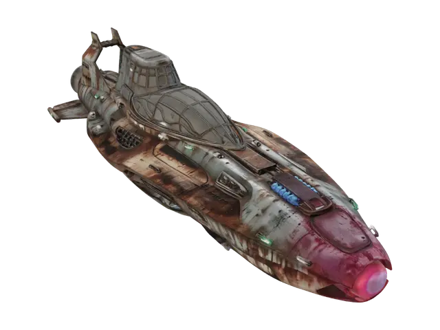 3D model for Rusting Voyager
