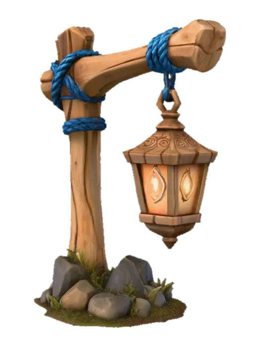 3D model for Lantern Post X-606