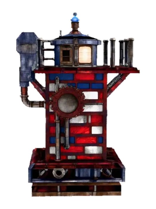 Lighthouse Sentinel - Beacon 3D model, AI generated