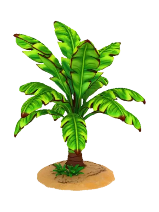 Palm Serenity - Relaxation 3D model, vytvořený pomocí AI