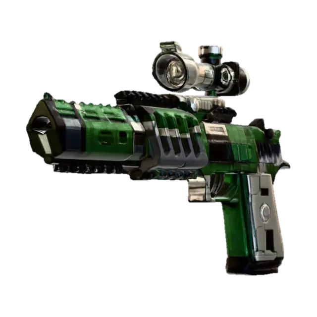 3D model for Tactical Handgun with Scope