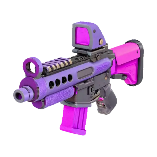 Colorful Cartoon Rifle - Children 3D model, vytvořený pomocí AI
