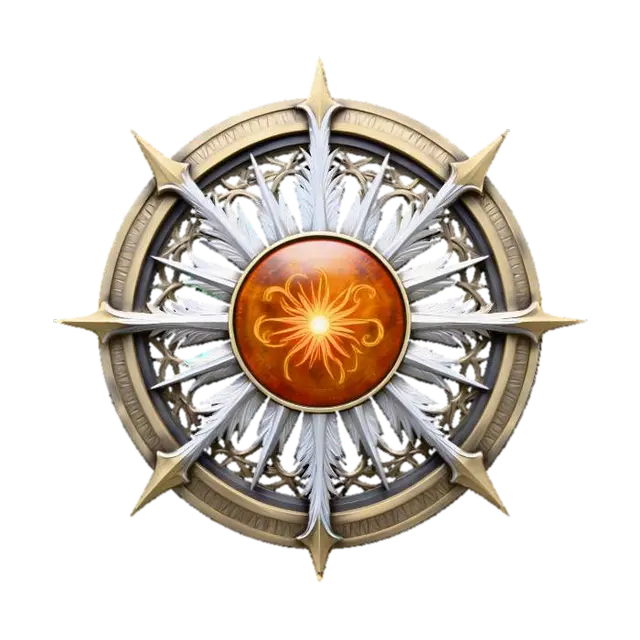 3D model for Radiant Compass Emblem