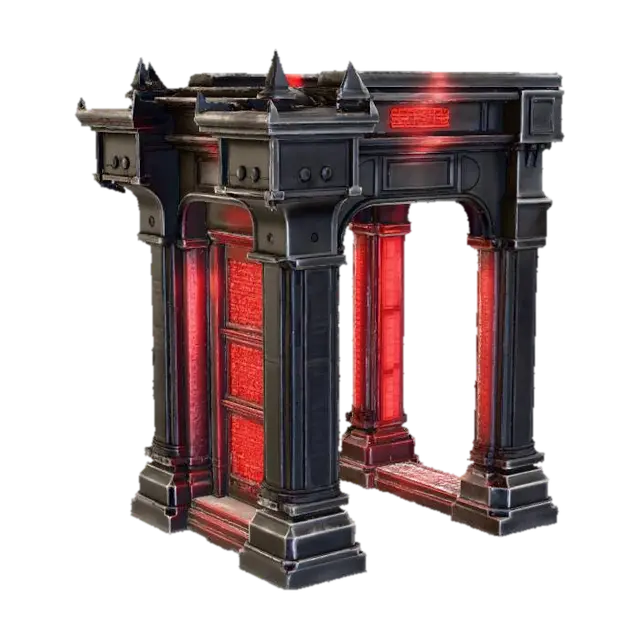 Portal of Shadows, #Thanksgiving# 3D model, vytvořený pomocí AI