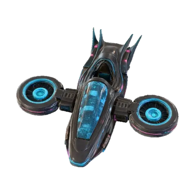 Neon Velocity, #Thanksgiving# 3D model, vytvořený pomocí AI