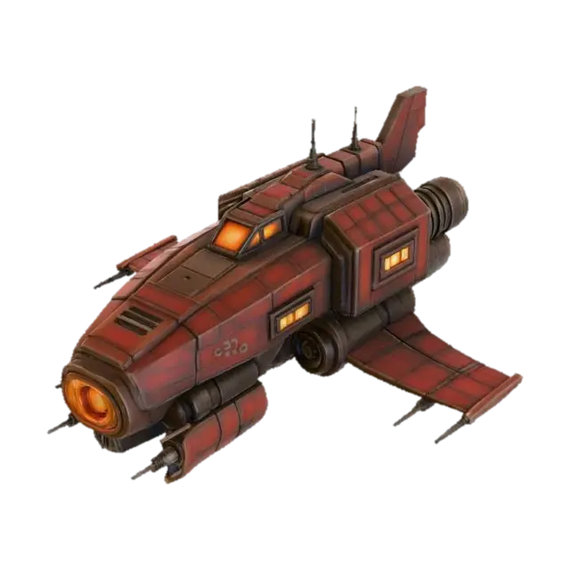 Star Voyager C3 - Exploration 3D model, vytvořený pomocí AI