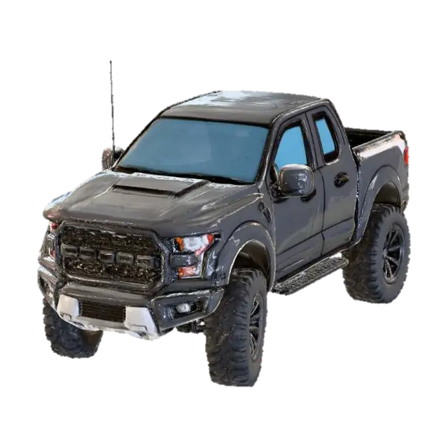 XRugged Explorer - Highpoly 3D model, vytvořený pomocí AI