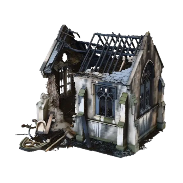 Ruins of the Sacred. - Exploration 3D model, vytvořený pomocí AI