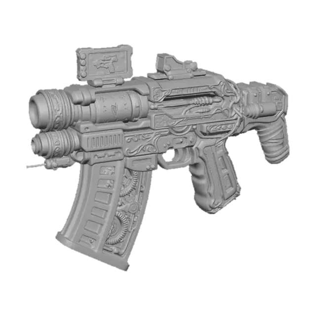 3D model for Crimson Runic Wargun X
