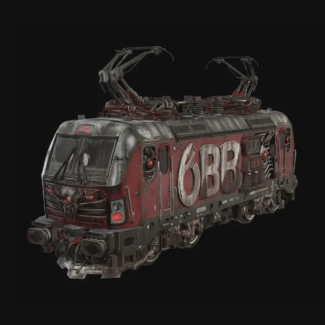 3D model for Mecha on Rails