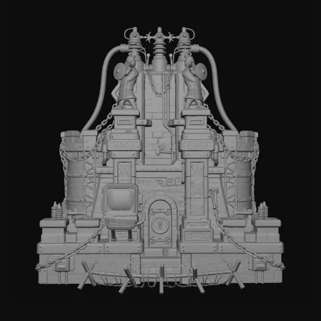 3D model for Citadel of the Clockwork Forge