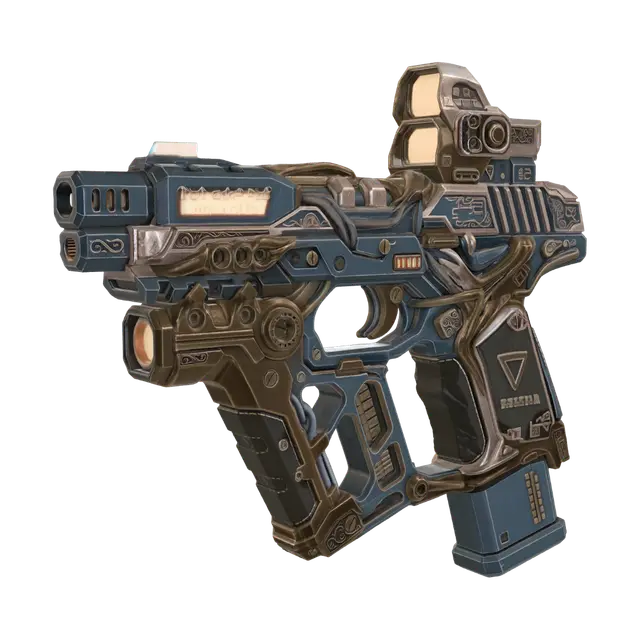 3D-модель X9-72 Vanguard - Sciifantasy, сгенерированная ИИ