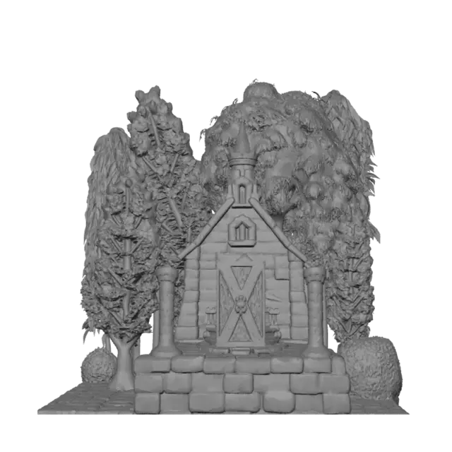 3D model for Emerald Crown Gate