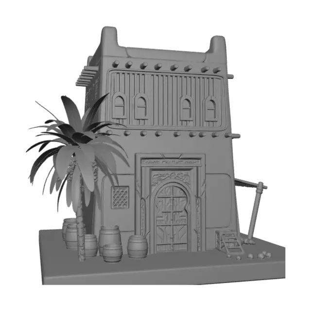 3D model for Industrial Garden