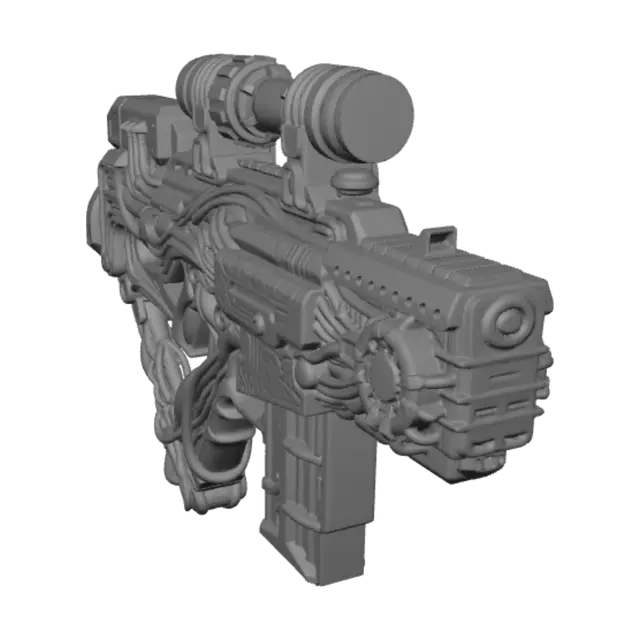 3D model for Azure Pulse Cannon