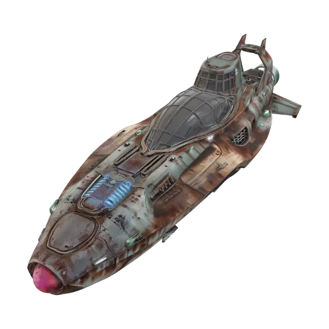 3D model for Rusting Voyager