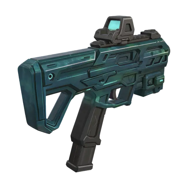 3D model for Azure Wave Railgun
