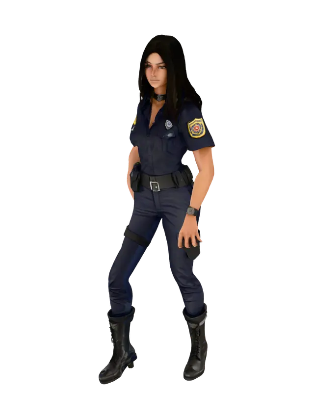 3D model for Security Officer