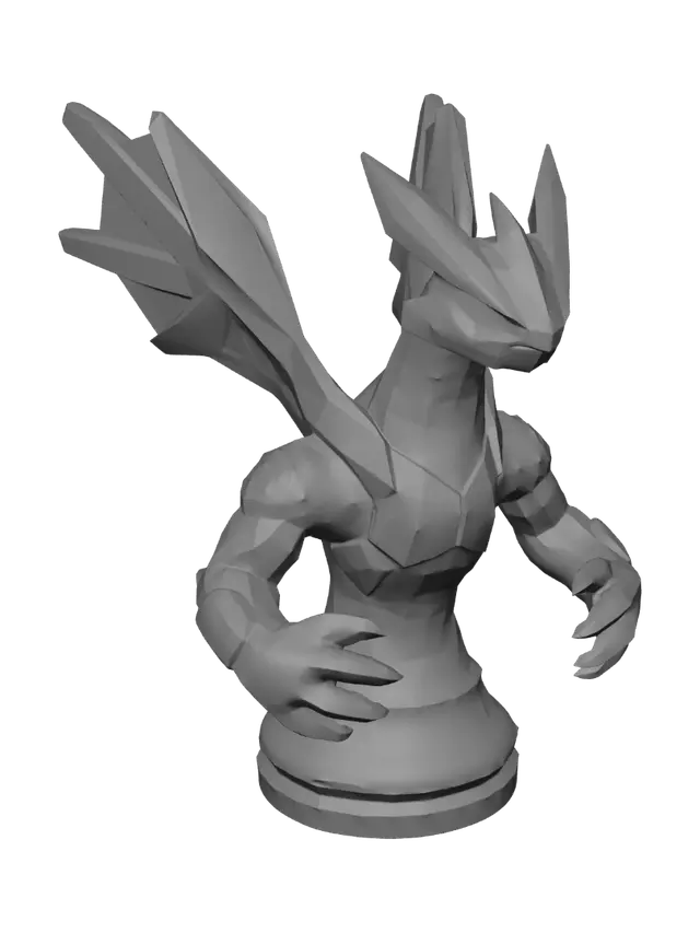 3D model for Glacier Dragon
