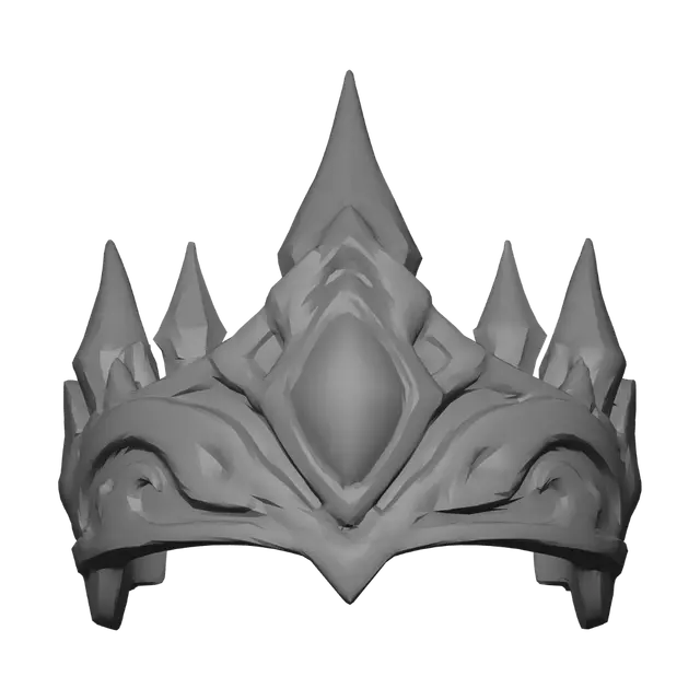 3D model for Azure Crystal Crown