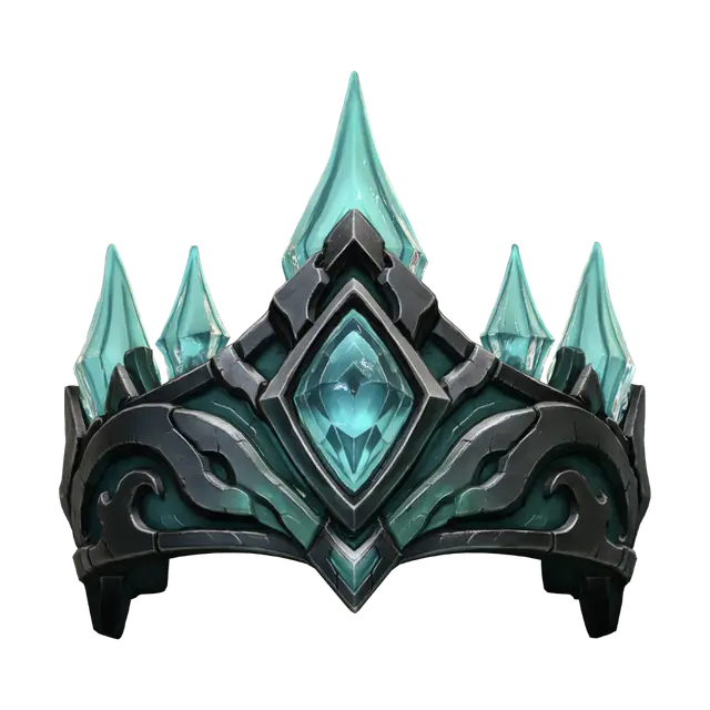 3D model for Azure Crystal Crown