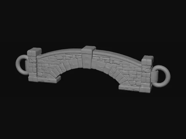 3D model for Stone Arch Bridge Segment