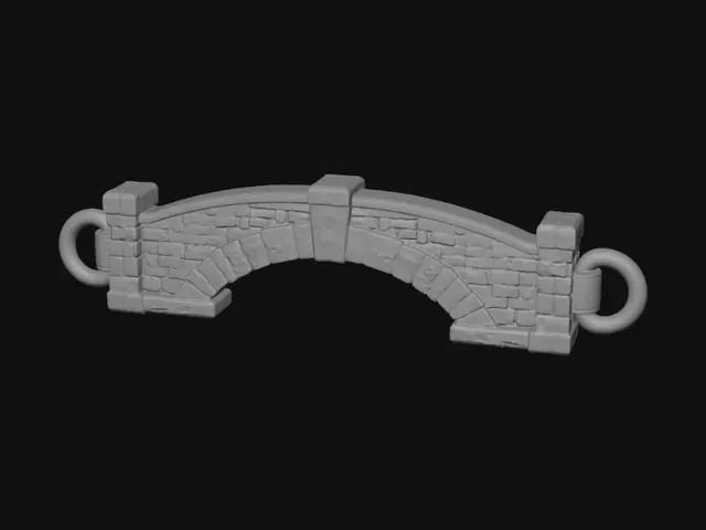 3D model for Stone Arch Bridge Segment