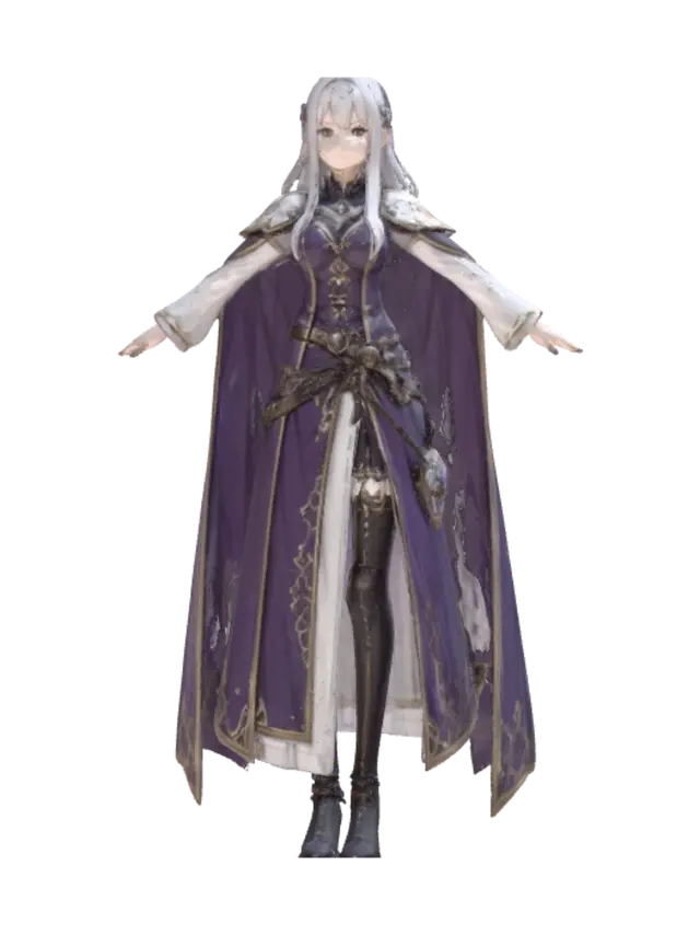 3D model for Violet Empress