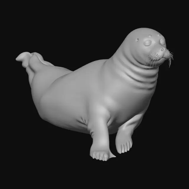 3D model for Seal on the Ice