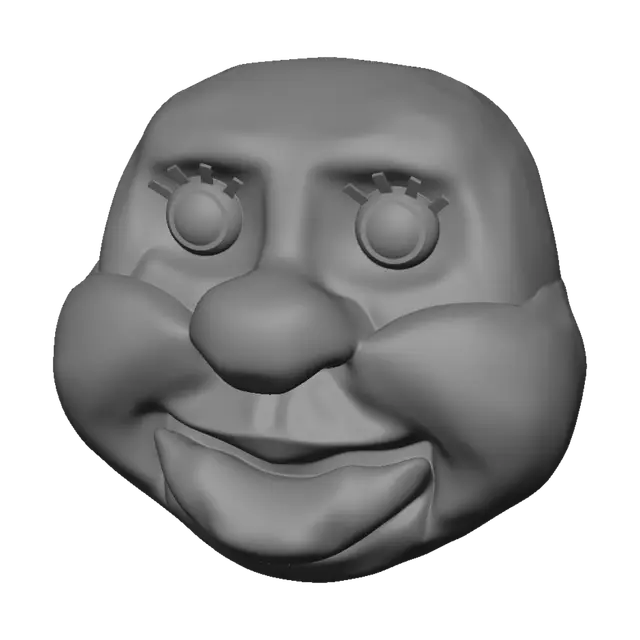 3D model for Cheerful Bead Face