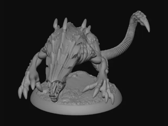 3D model for Ironcarapace Wyrm