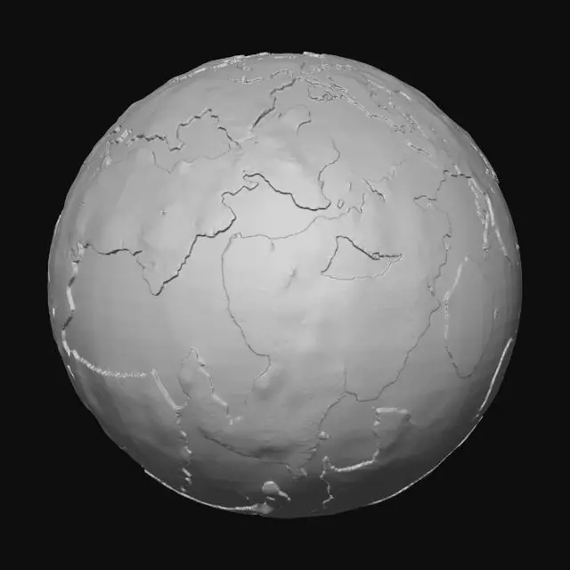 3D model for Blue Marble