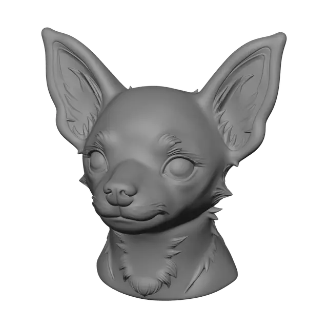 3D model for Haloed Chihuahua