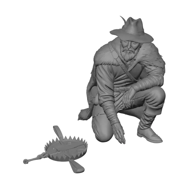 3D model for Midwinter Trapper