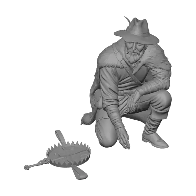 3D model for Midwinter Trapper