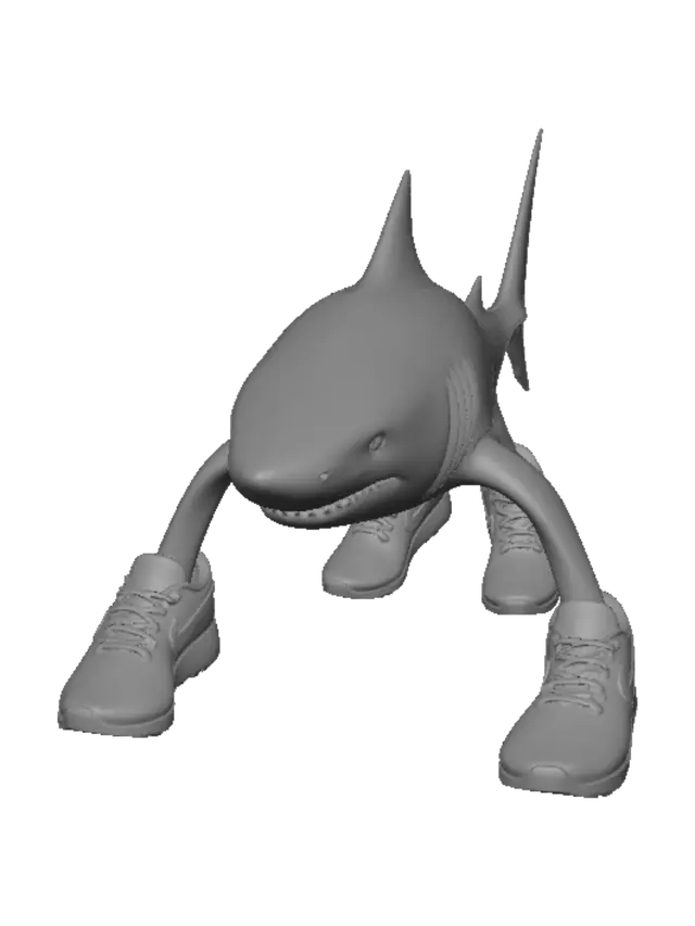 3D model for Sneaker Shark