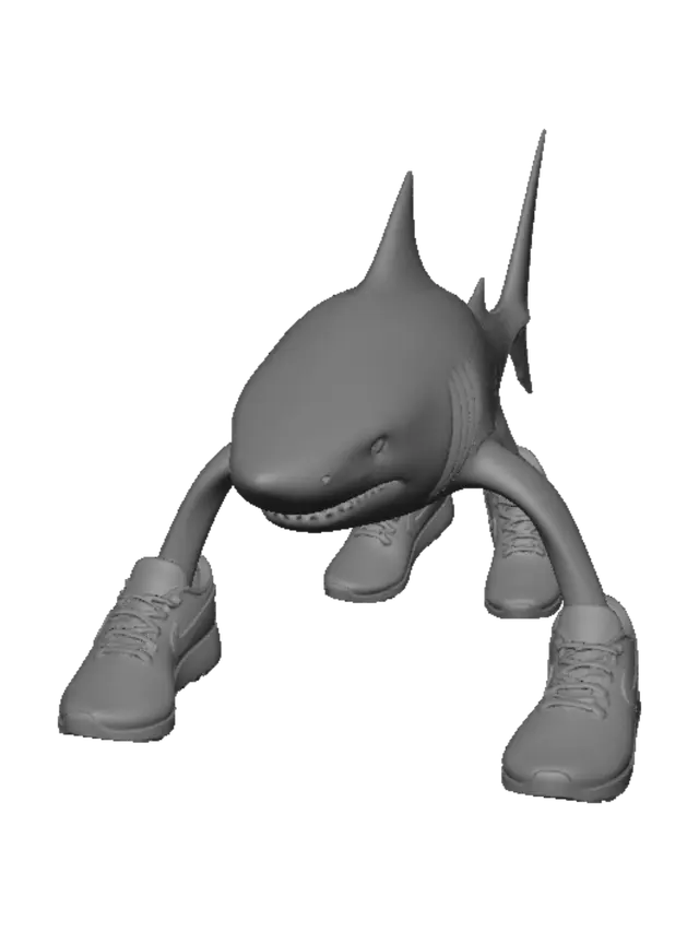 3D model for Sneaker Shark